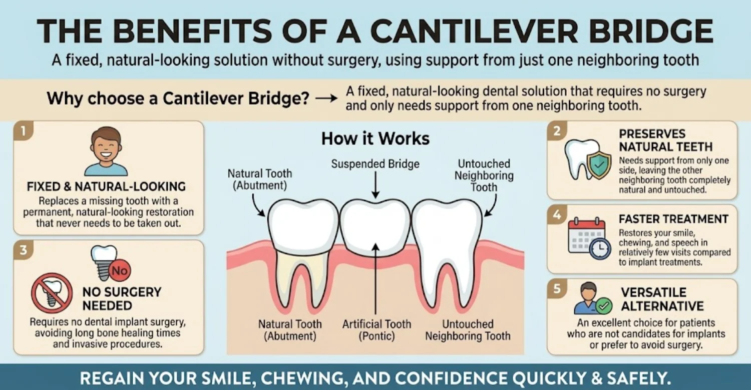 Cantilever Dental Bridge2